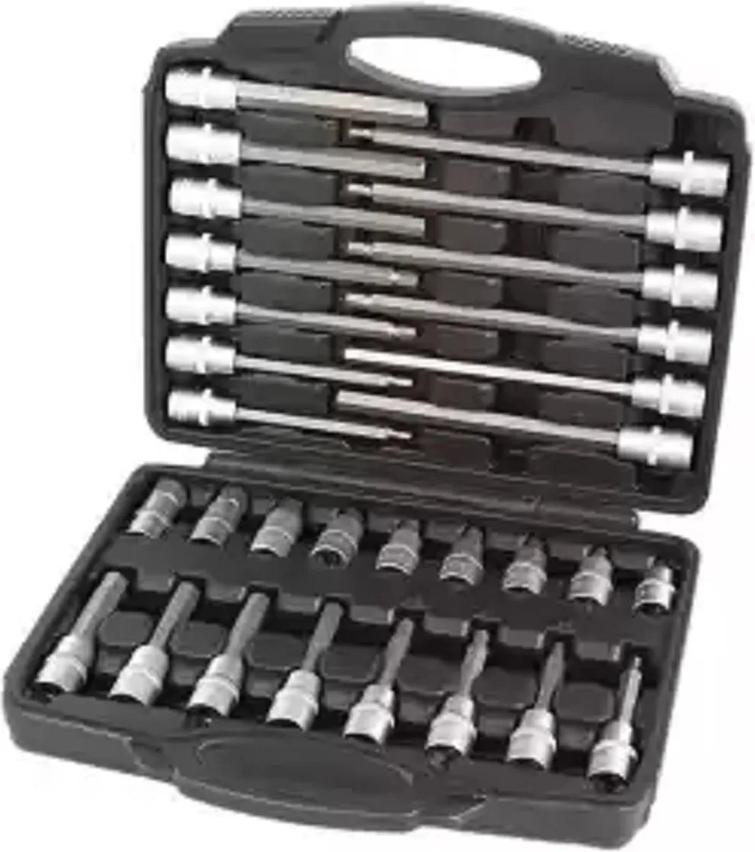 Weber Tools 30-delig Inbus Bitset 1/2"