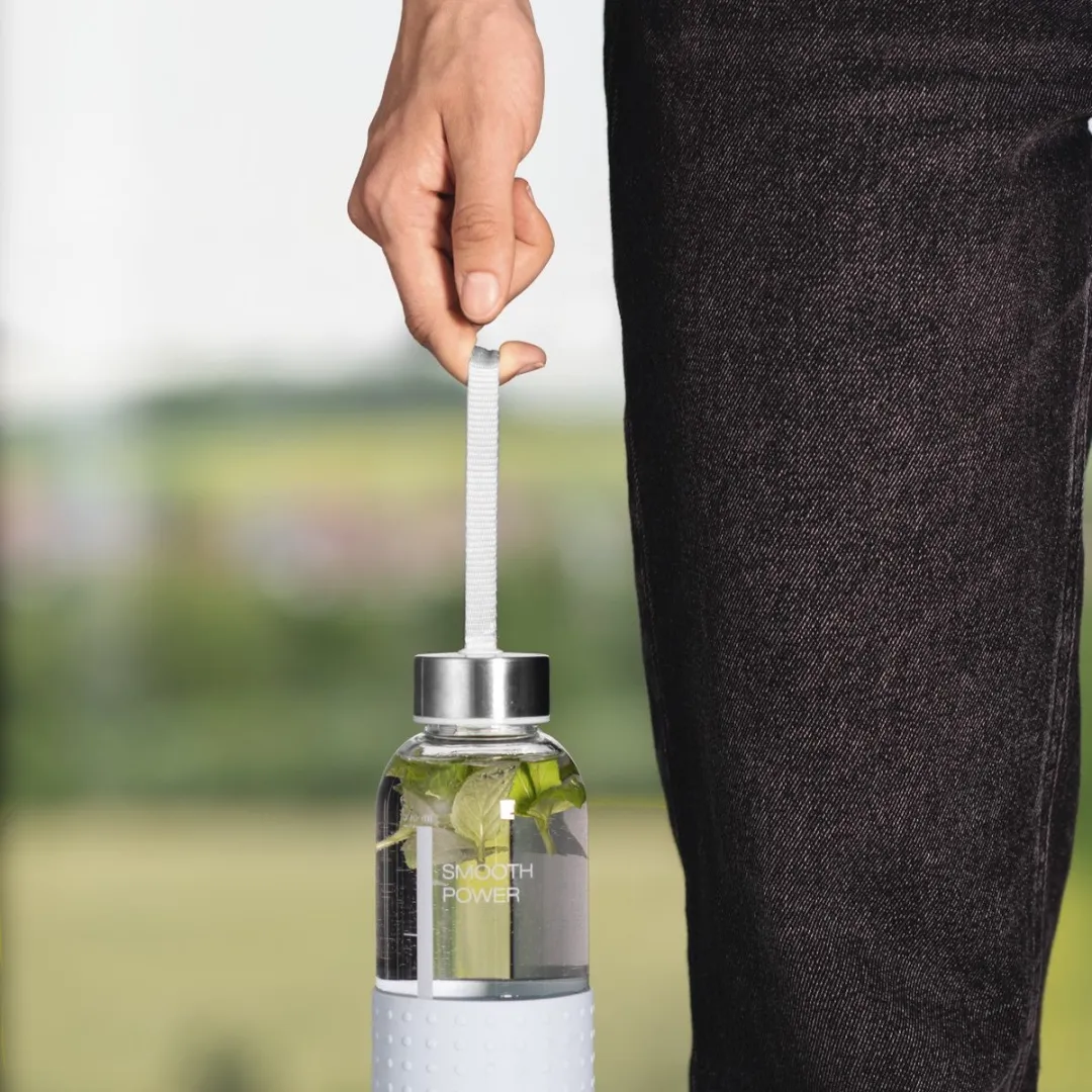 Xavax Glazen Fles 500ml - Met Markering & Lus