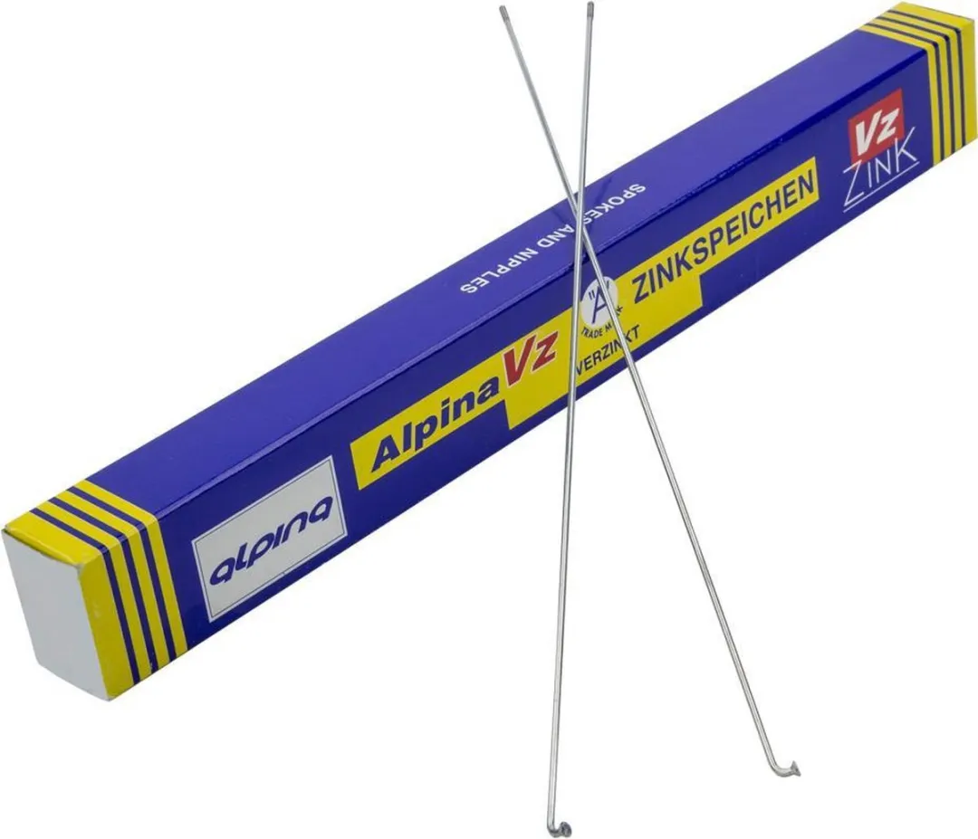 Alpina Spaak 14x300 Verzilverd - 144 Stuks - afbeelding 3 van 5