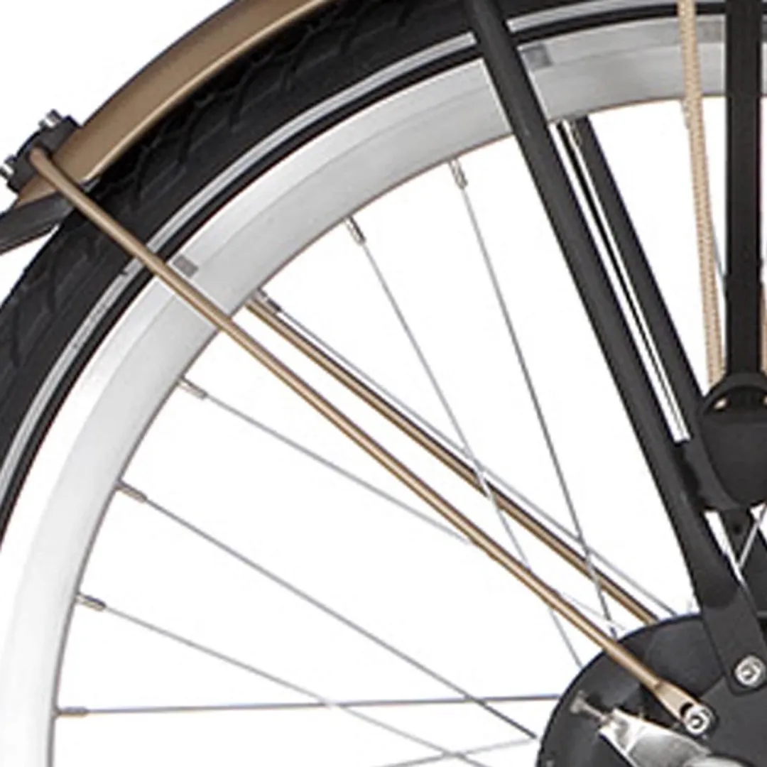 Alpina Spatbordstang Achter 24 Curve Mattgold