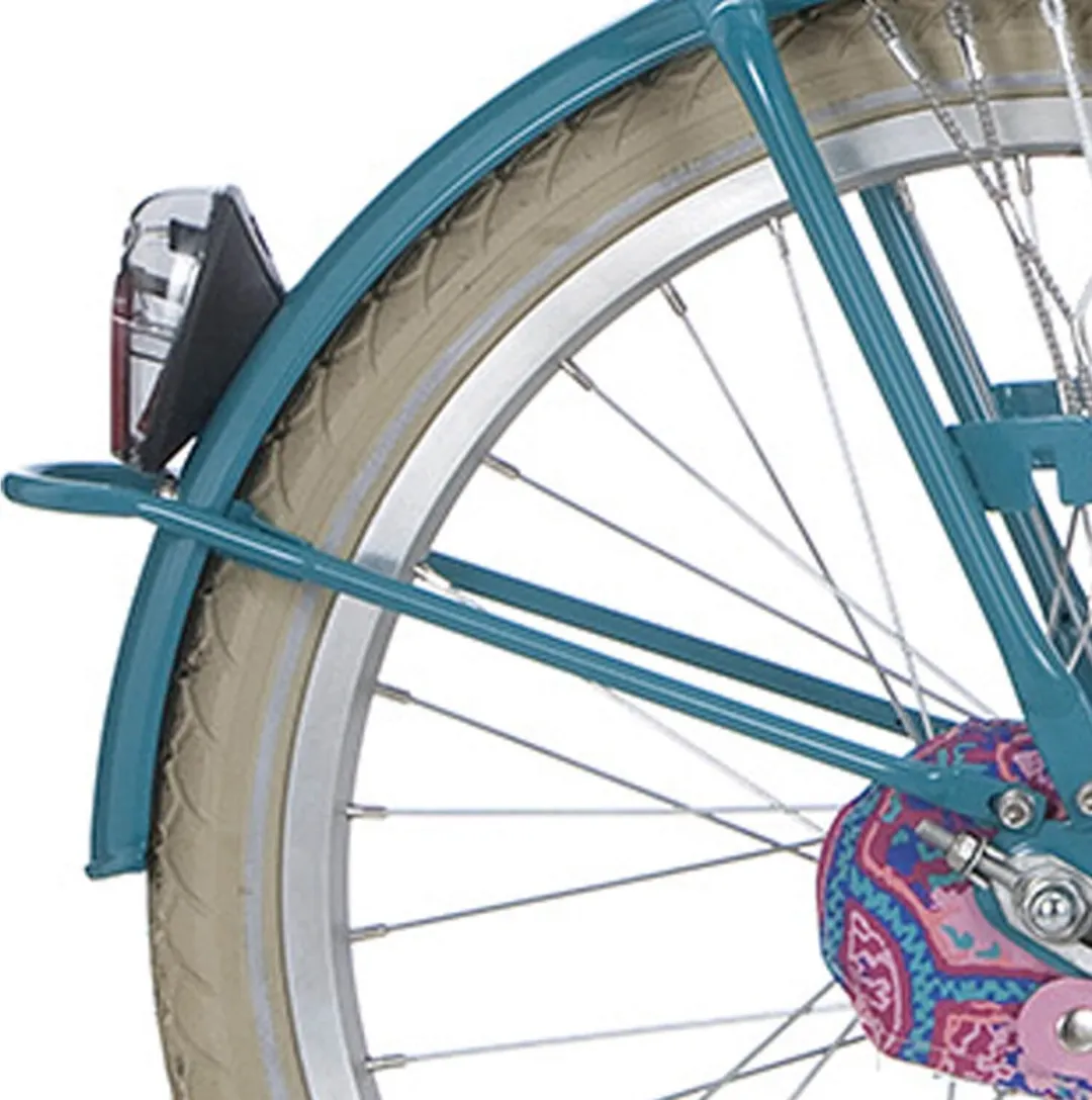 Alpina Spatbordstangset 22" Tingle - Turquoise