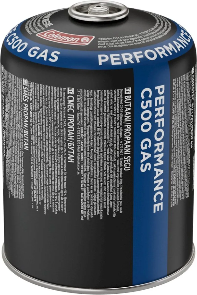 Campingaz Coleman Performance 500 Cartouche 440g - Grijsgroen