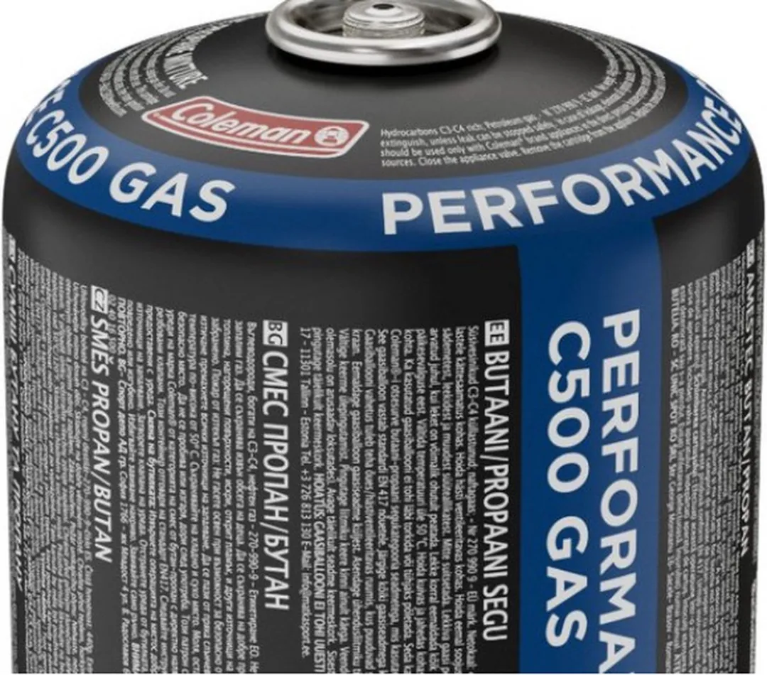 Campingaz Coleman Performance 500 Cartouche 440g - Grijsgroen