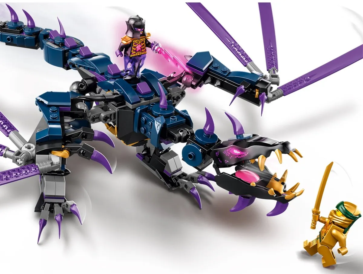 LEGO Ninjago 71742 Overlord Draak - 372 Stukken - Blauw/Paars - afbeelding 2 van 6