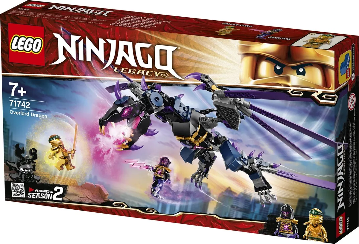 LEGO Ninjago 71742 Overlord Draak