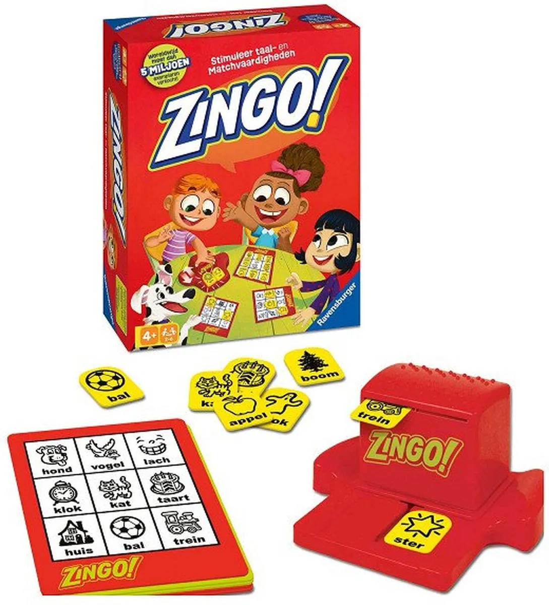 Ravensburger ZINGO! 223510 Educatief Spel - 2-6 Spelers