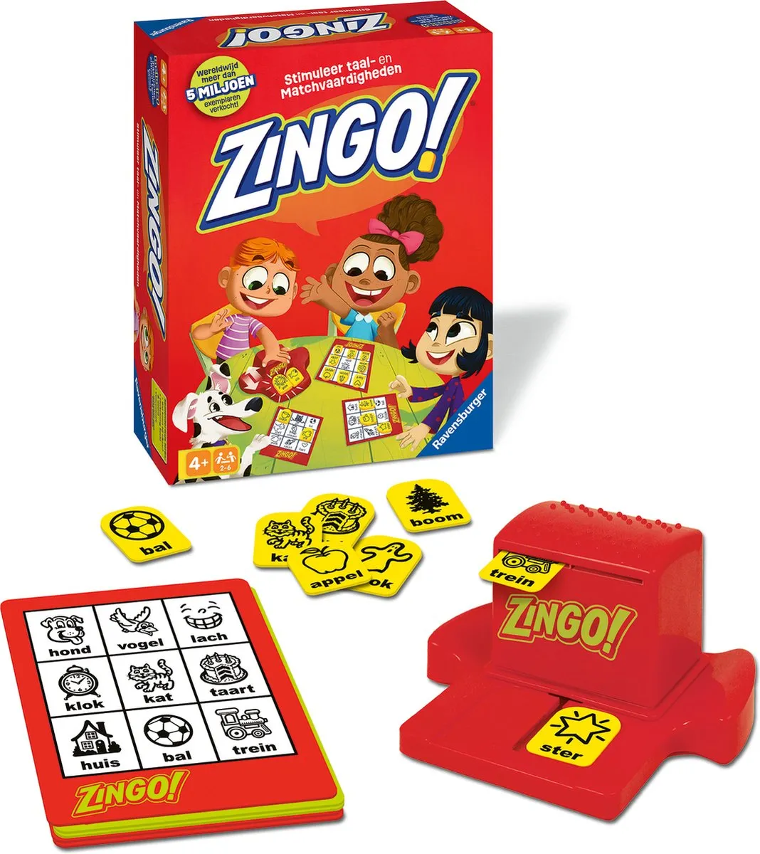 Ravensburger ZINGO! 223510 Educatief Spel - 2-6 Spelers