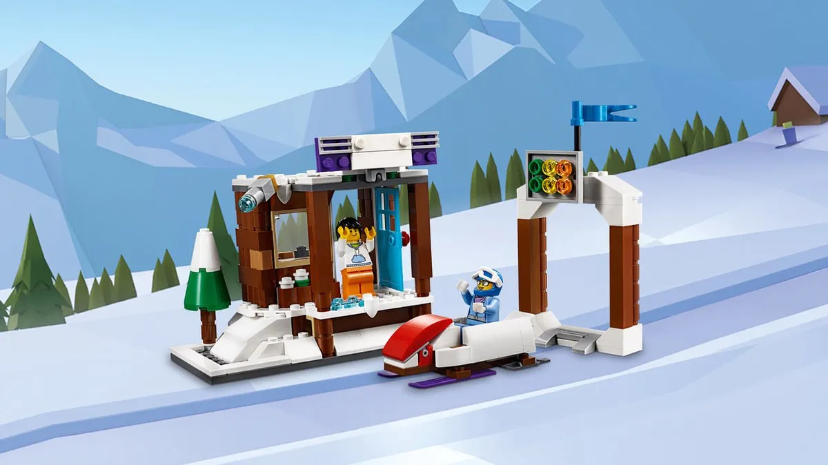 LEGO Creator Modulaire Wintervakantie 31080 - 374 Stukken - Geel - afbeelding 6 van 6
