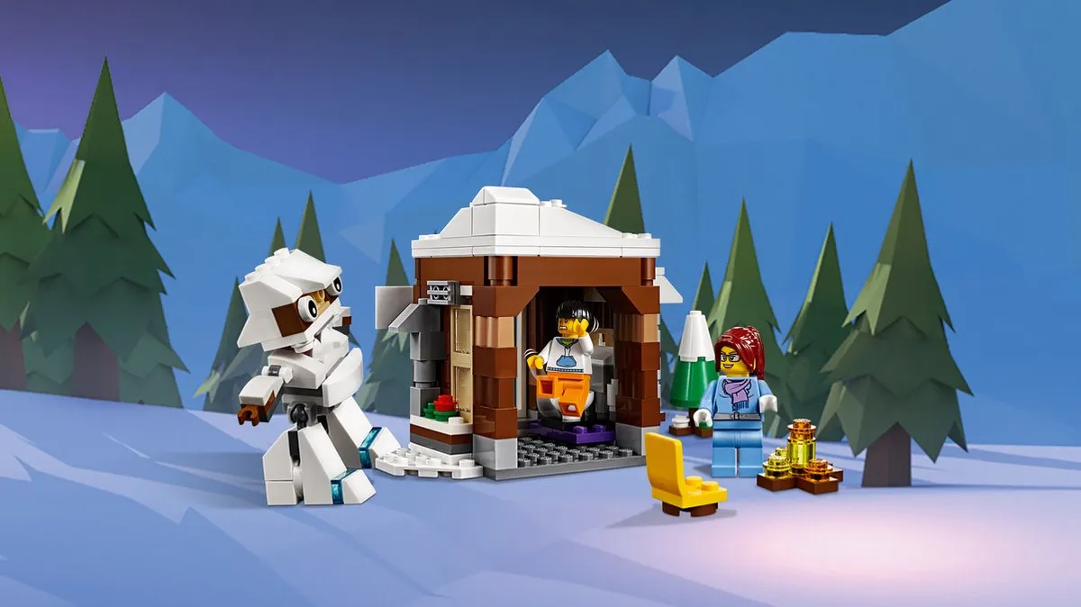 LEGO Creator Modulaire Wintervakantie 31080 - 374 Stukken - Geel