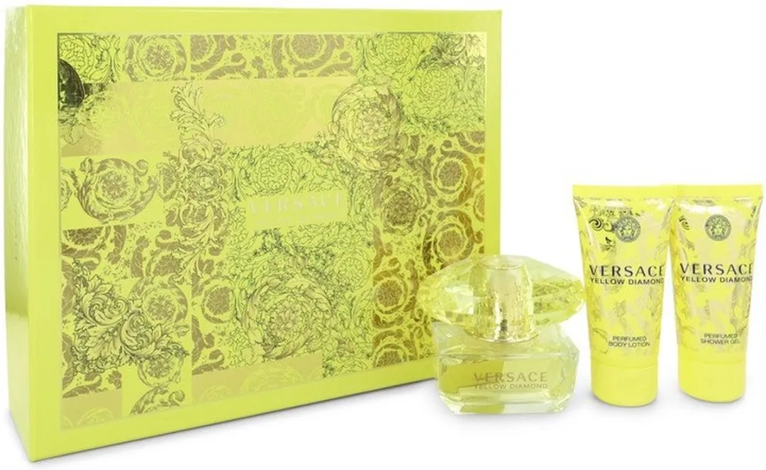 Versace Yellow Diamond Gift Set - 150ml (3x50ml)