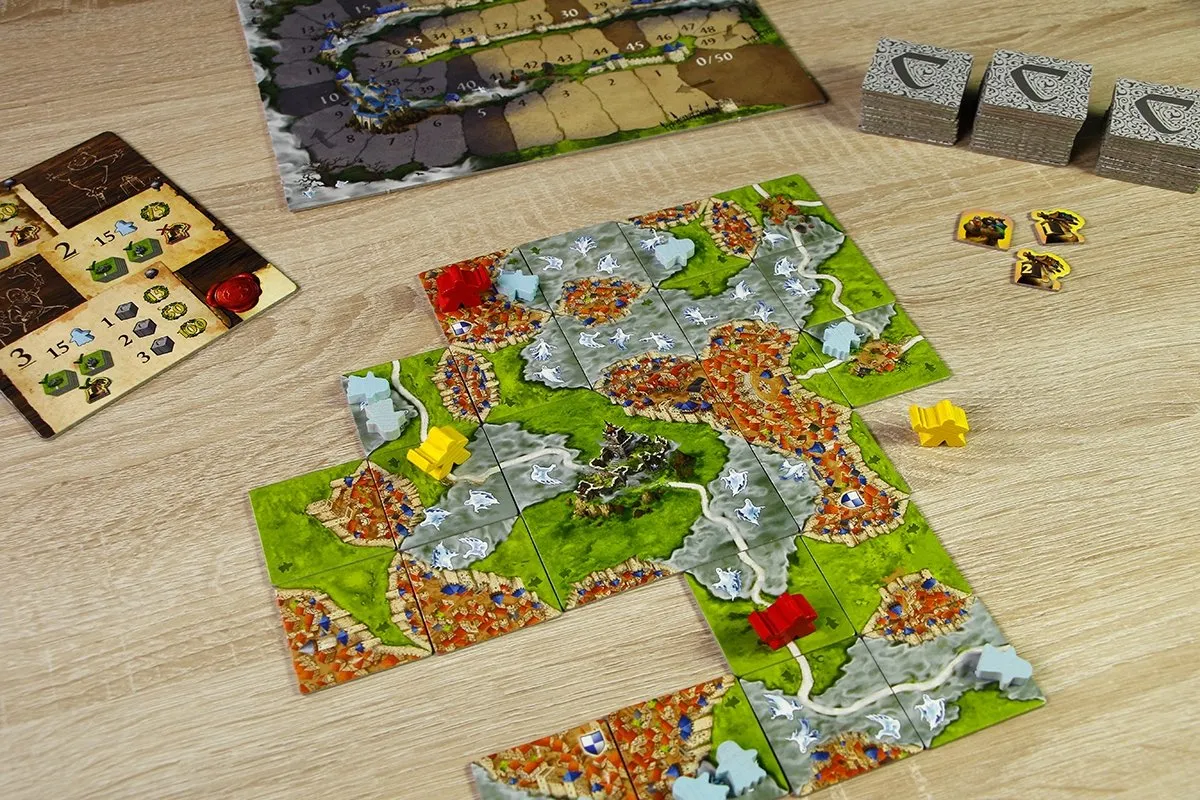 999 Games Carcassonne De Mist Bordspel - 5 Spelers