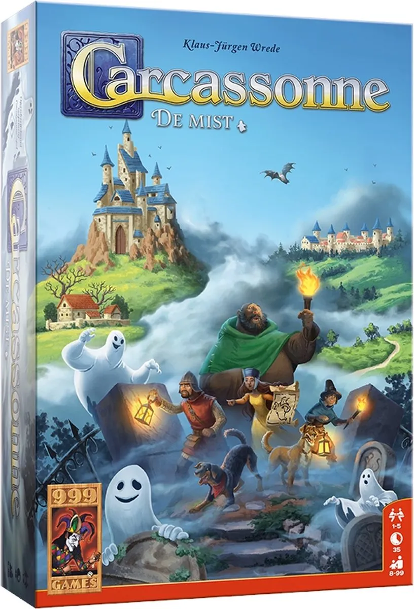 999 Games Carcassonne De Mist Bordspel