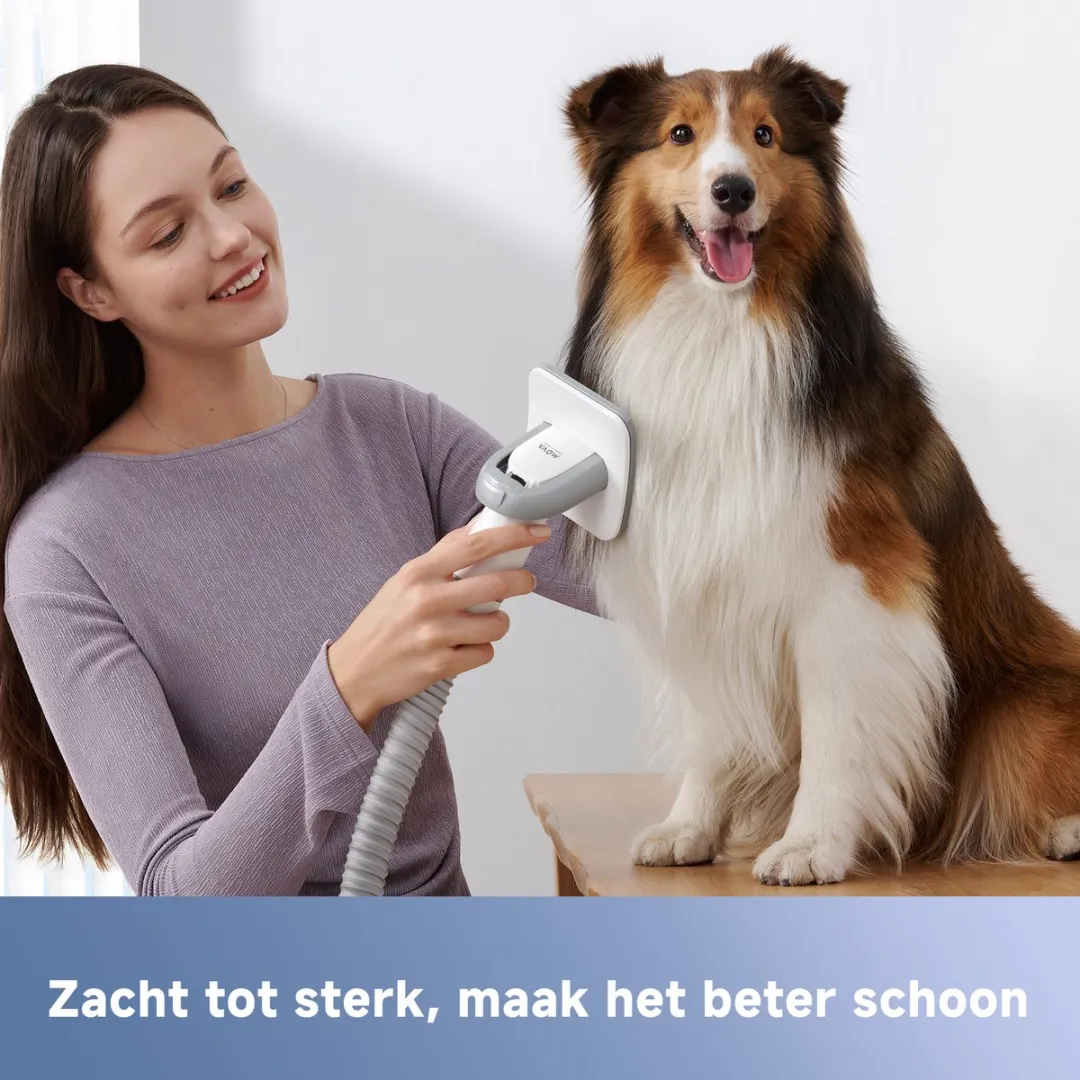 Mova Pet G1 Pro Tondeuse - 7 Koppen - 4 Snelheden - Transparent - afbeelding 6 van 6