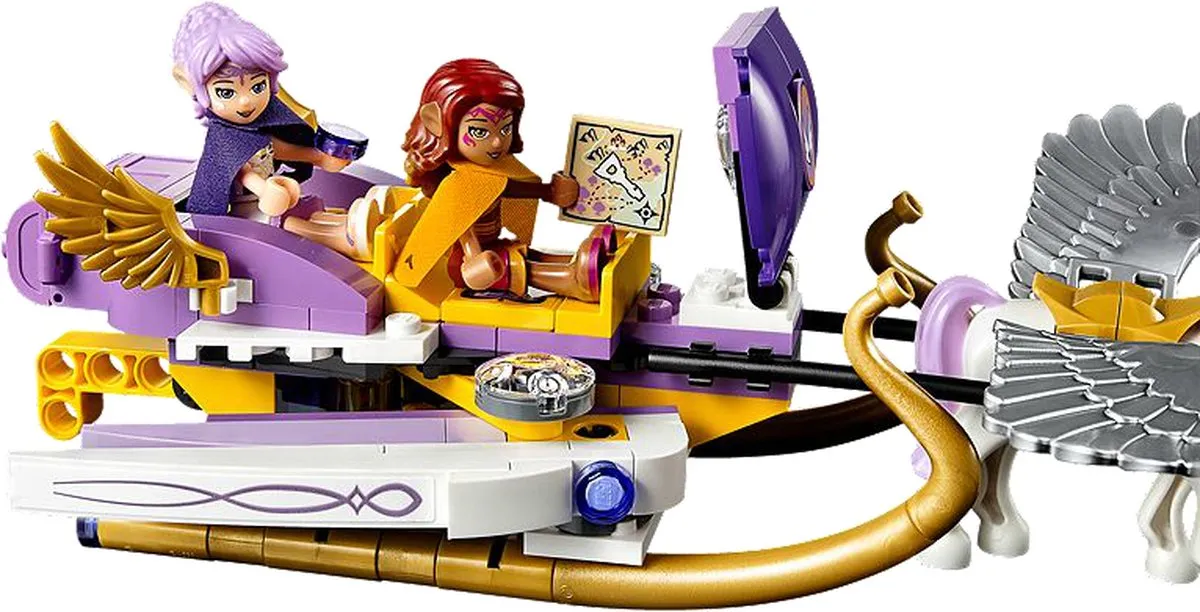LEGO Elves Aira’s Pegasus Slee 41077 - 319 Stukken - Paars