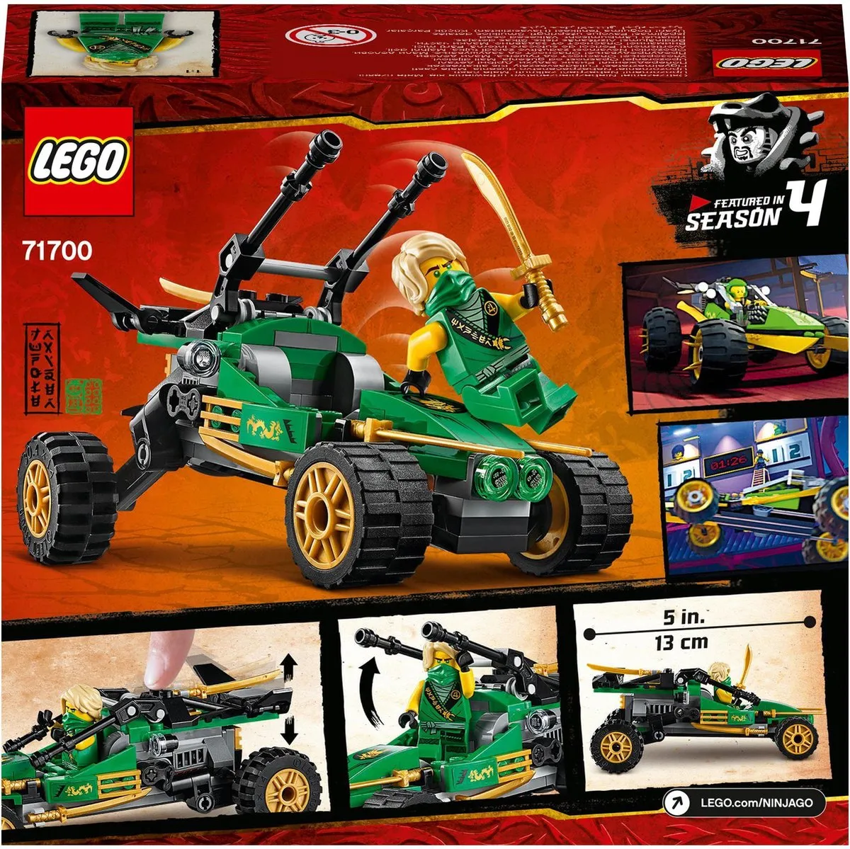 LEGO Ninjago Legacy Jungle Aanvalsvoertuig 71700 - afbeelding 6 van 6
