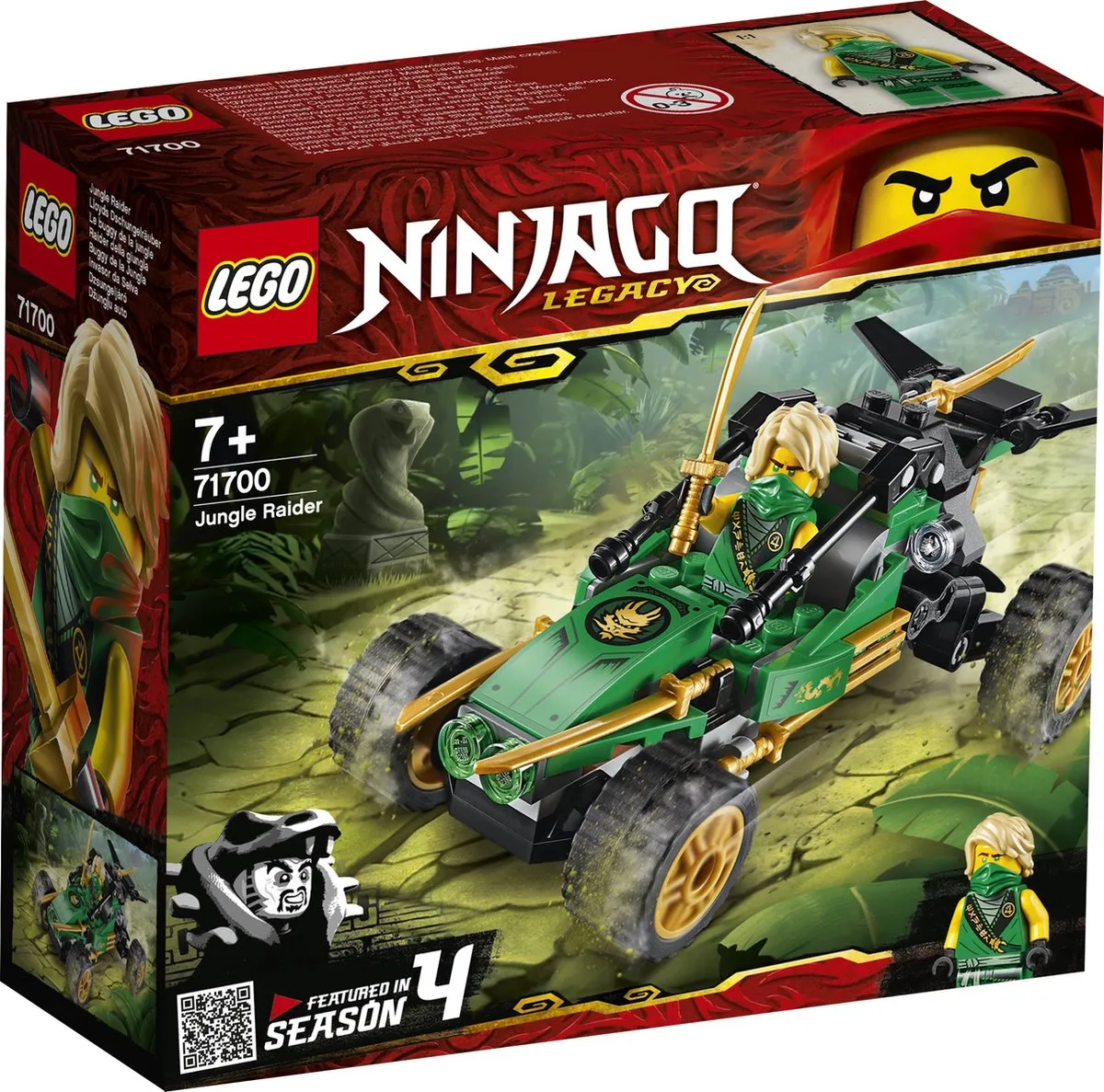LEGO Ninjago Legacy Jungle Aanvalsvoertuig 71700