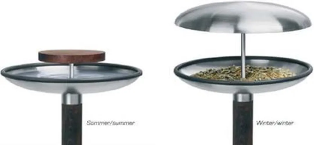 Blomus Fuera Vogelvoederhuisje - 25x132cm - RVS