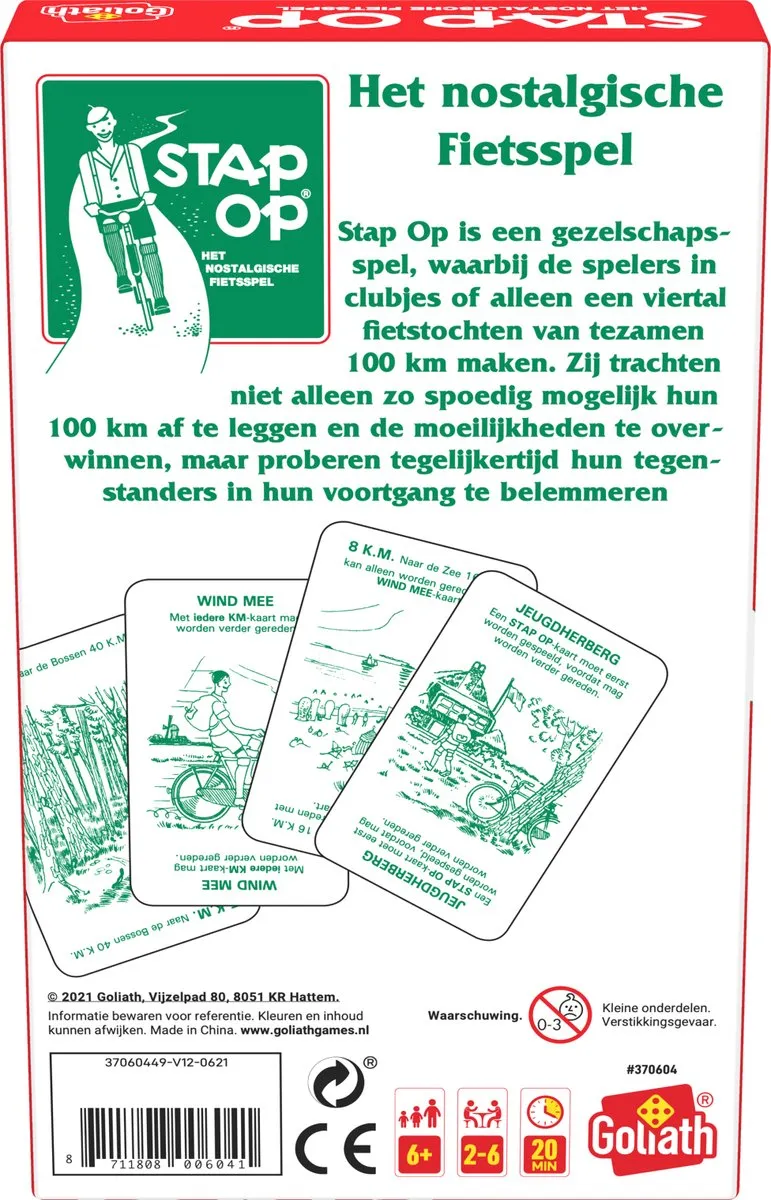 Goliath Stap op Kaartspel 70604 - 2-6 Spelers