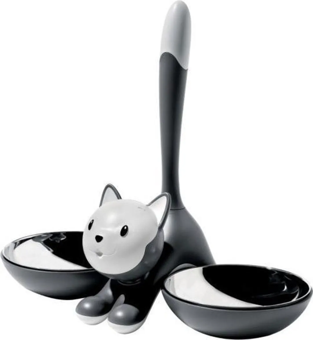 Alessi TIGRITO Voerbakje Drinkbakje Kat