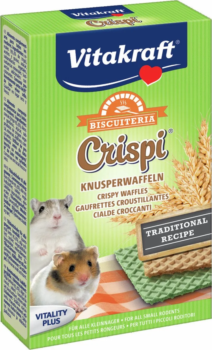 Vitakraft Hamsterwafels Crispi's