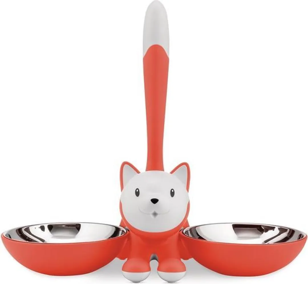 Alessi Tigrito Kattenvoerbak 32x16cm