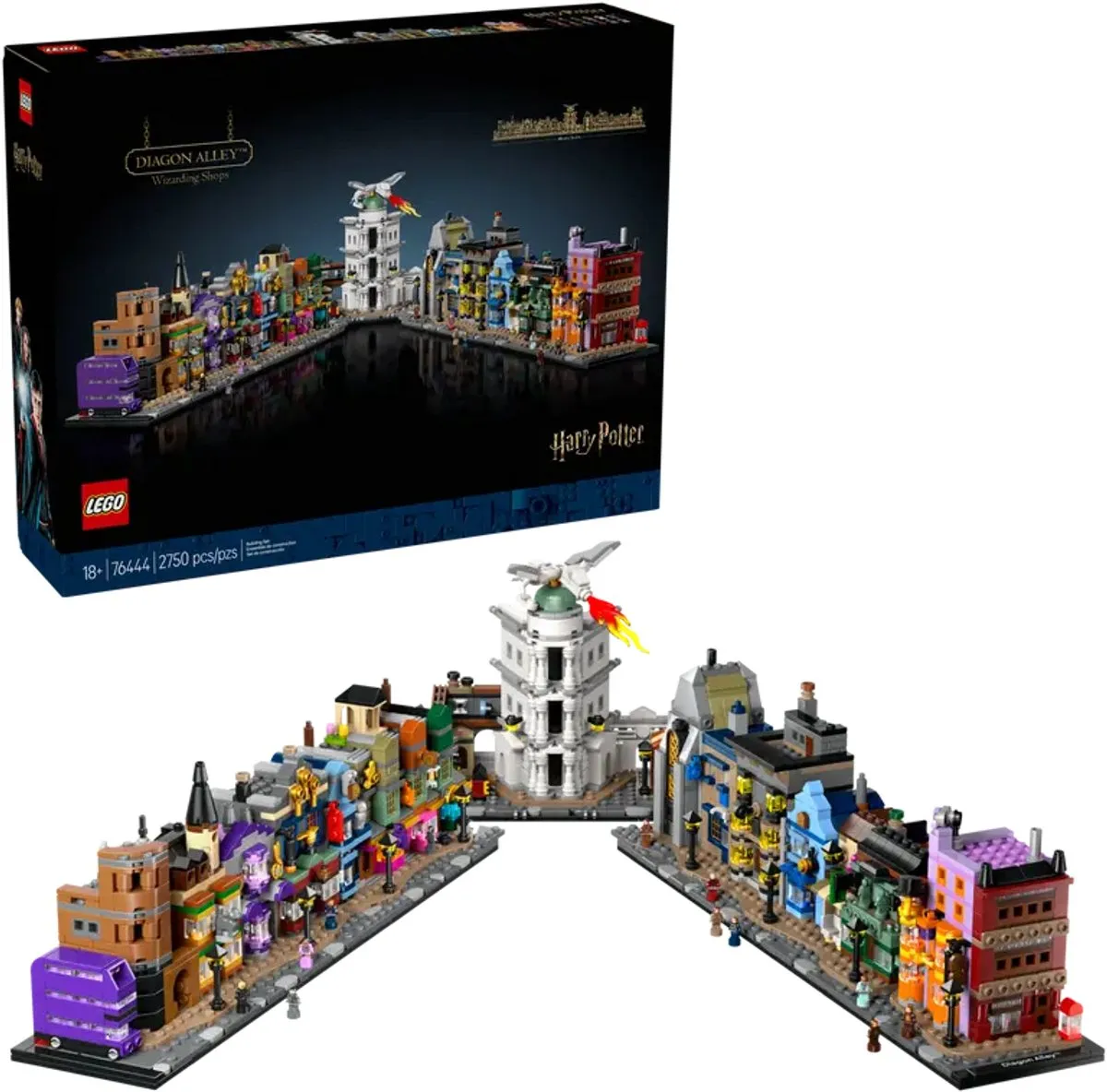 LEGO Harry Potter Wegisweg Tovenaarswinkels 76444