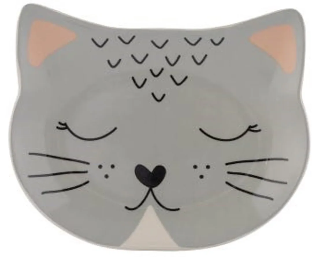 Mason Cash Smokey cat kattenvoerschotel