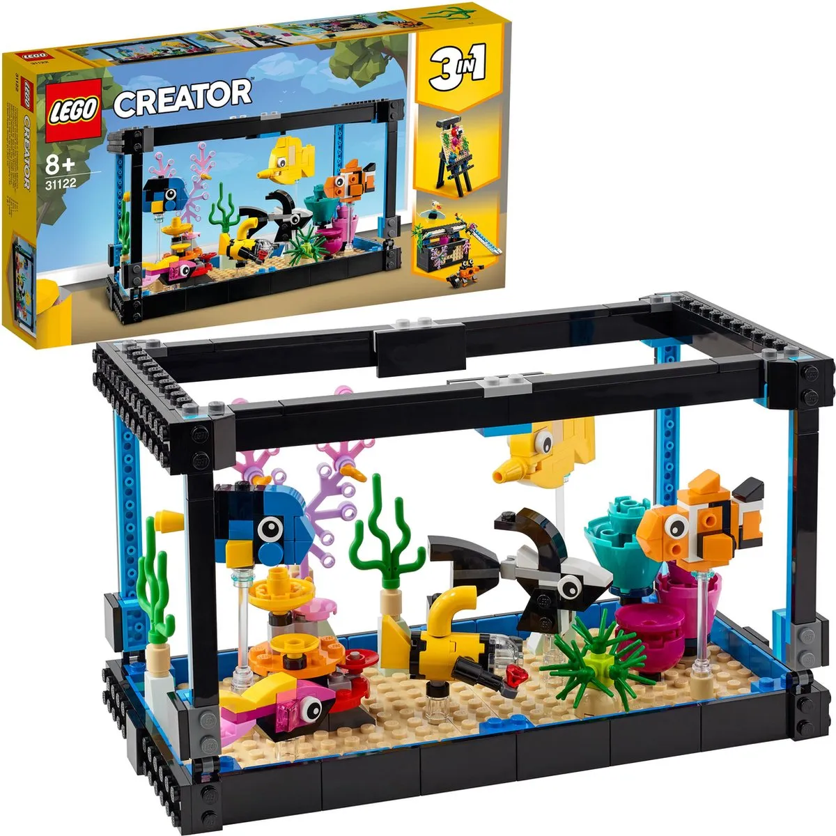 LEGO Creator Aquarium 31122 - 352 Stukken - Multikleur