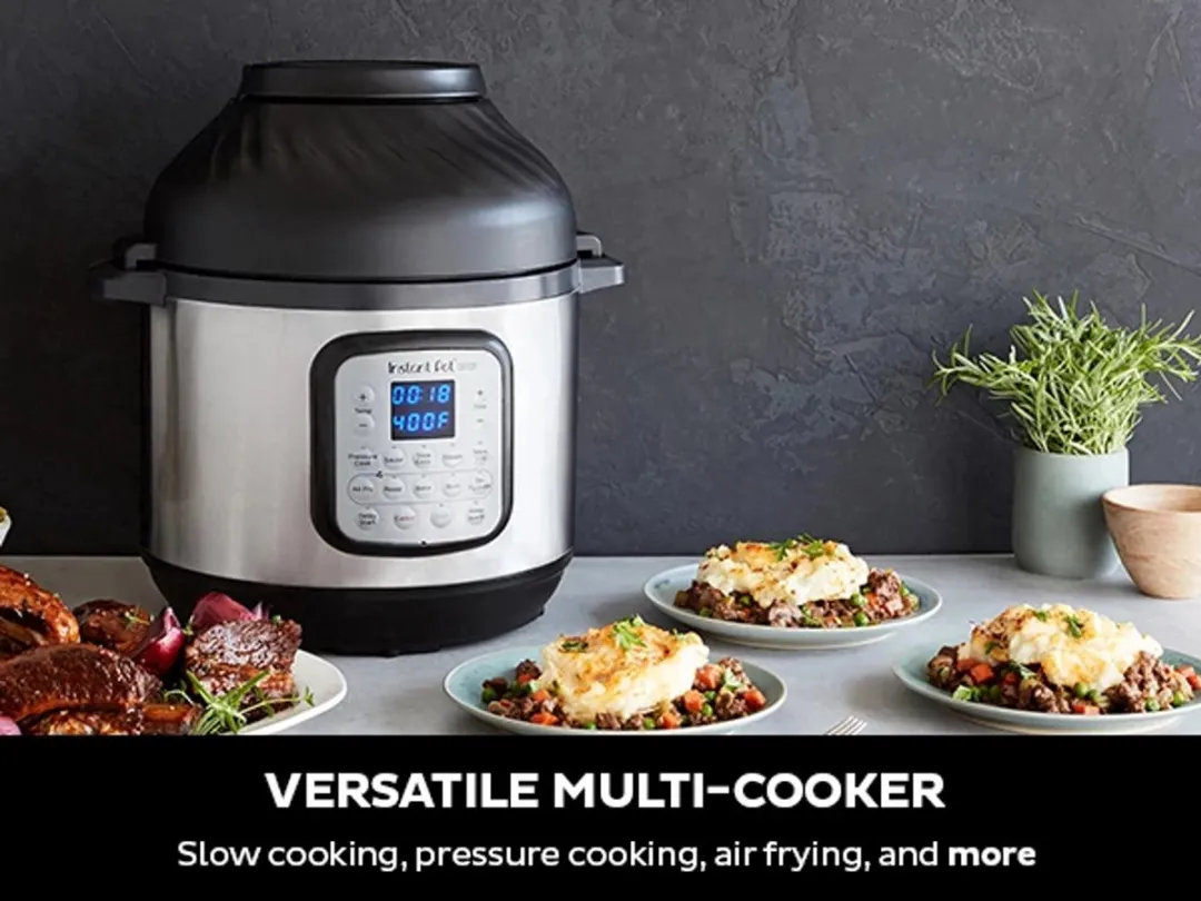 Instant Pot Duo Crisp 6 11-in-1 Multicooker 5,7L - RVS