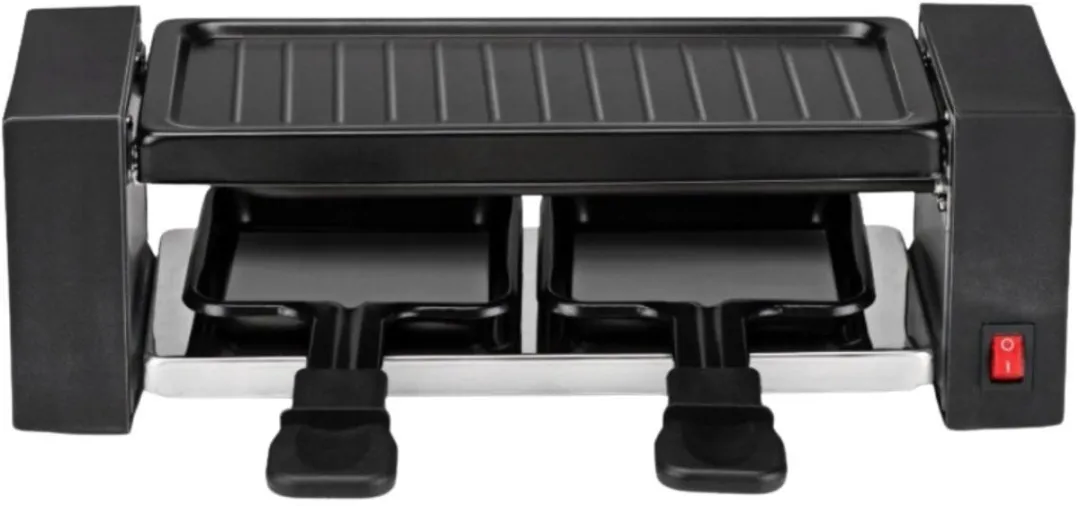 Alpina Raclette Gourmet Set 400W - 2 Personen - Zwart