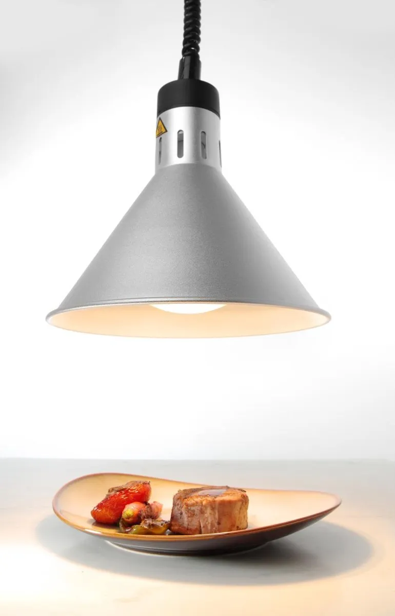HENDI Warmtelamp 250W - Zilver - 70-150cm