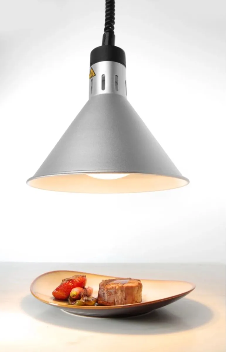 HENDI Warmtelamp 250W - Zilver - 70-150cm