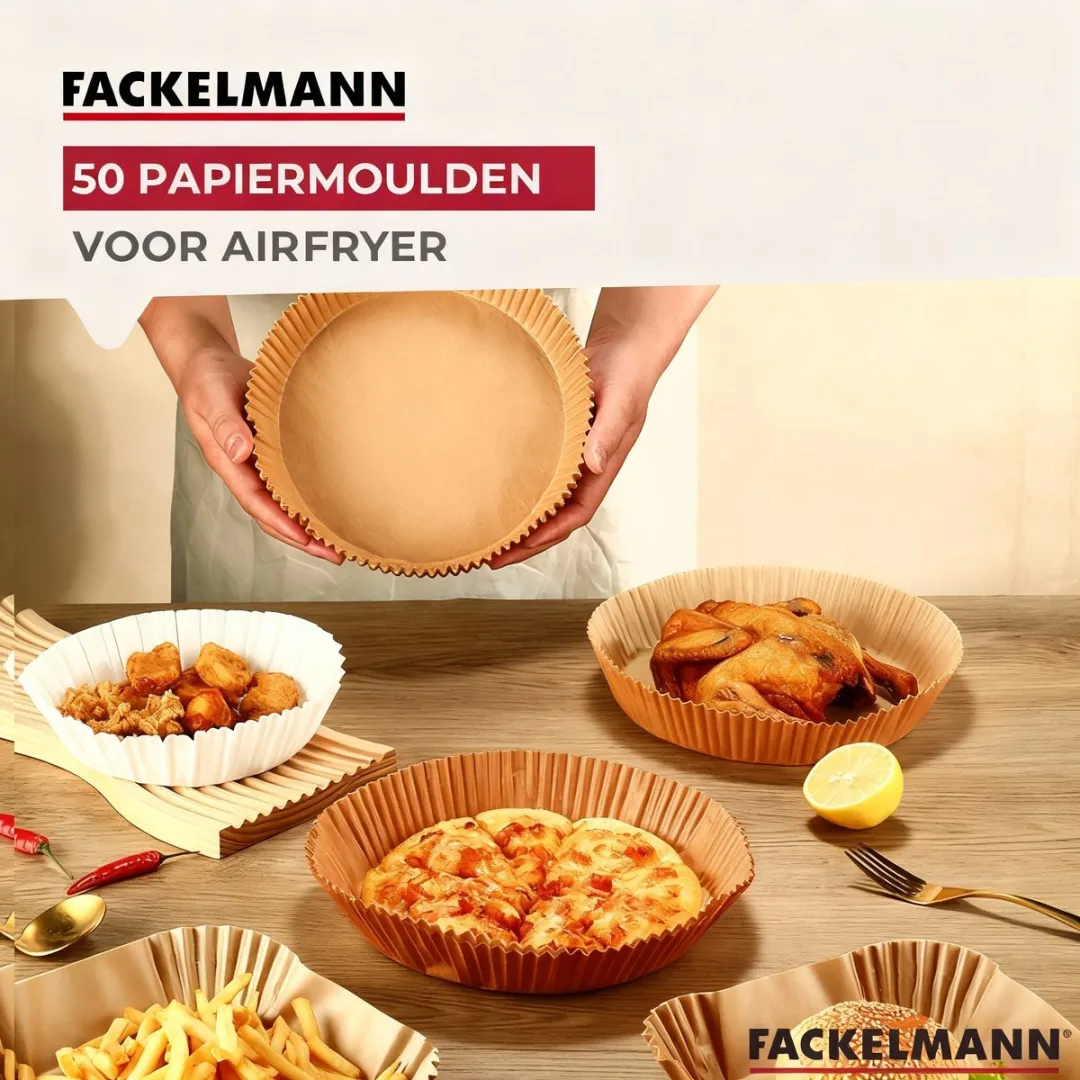 Fackelmann 42687 Papieren Vorm Airfryer