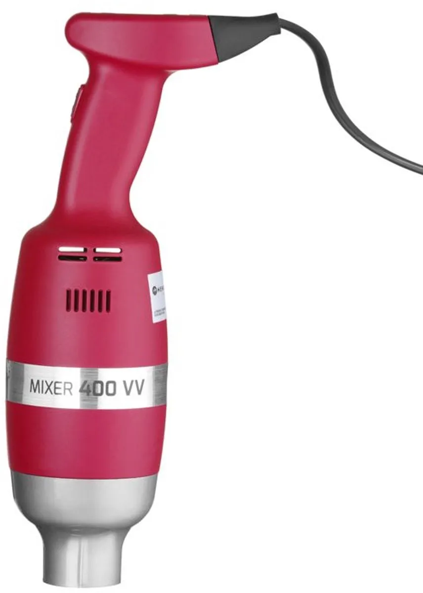 HENDI Profi Line Staafmixer 400W - 9 Snelheden - 80L - Rood - afbeelding 6 van 6