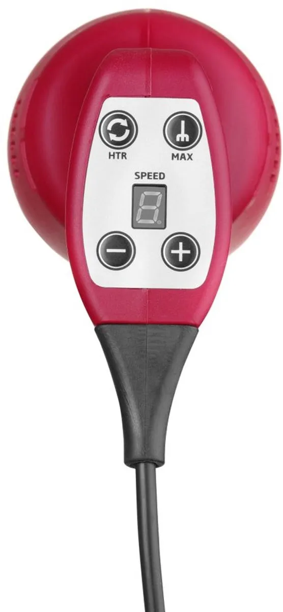 HENDI Profi Line Staafmixer 400W - 9 Snelheden - 80L - Rood