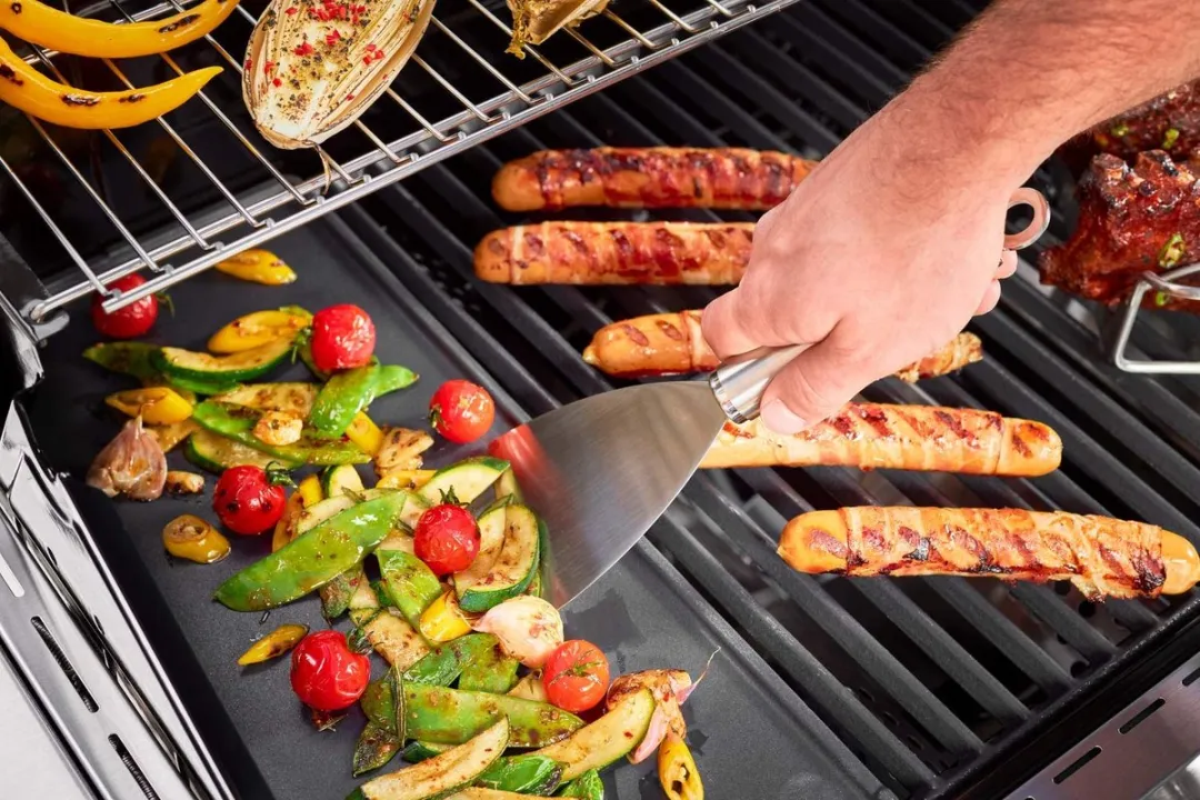 Rösle Videro Grillplaat 24x45cm Gietijzer - Grijs