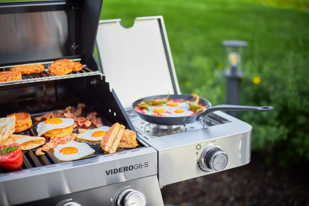 Rösle Videro Grillplaat 24x45cm Gietijzer - Grijs