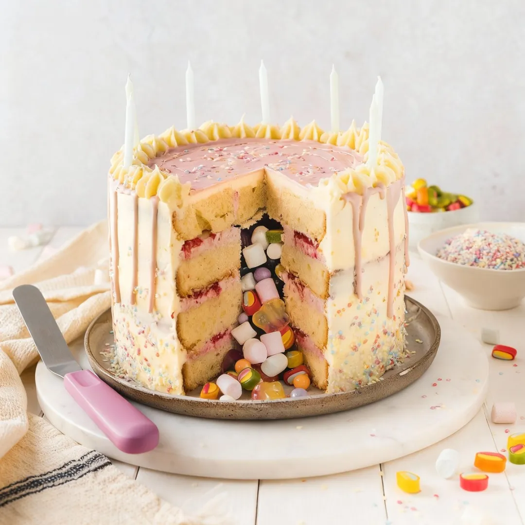 Zenker 684693 Bakspatel - Roestvrij staal - Roze