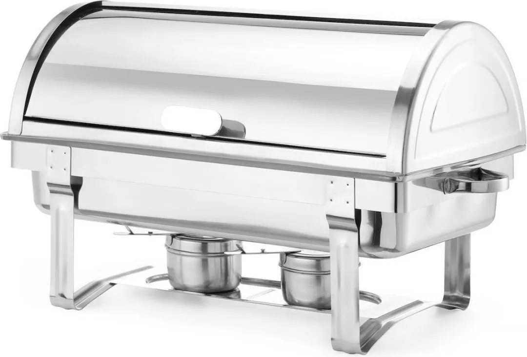 Hendi Roltop Chafing Dish 9L - RVS - 590x340x400mm