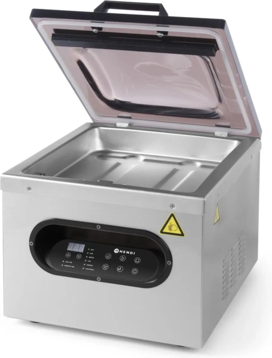 HENDI Vacuümkamer Verpakkingsmachine 975398 - 77 l/min - 350x300x110mm - Zilver
