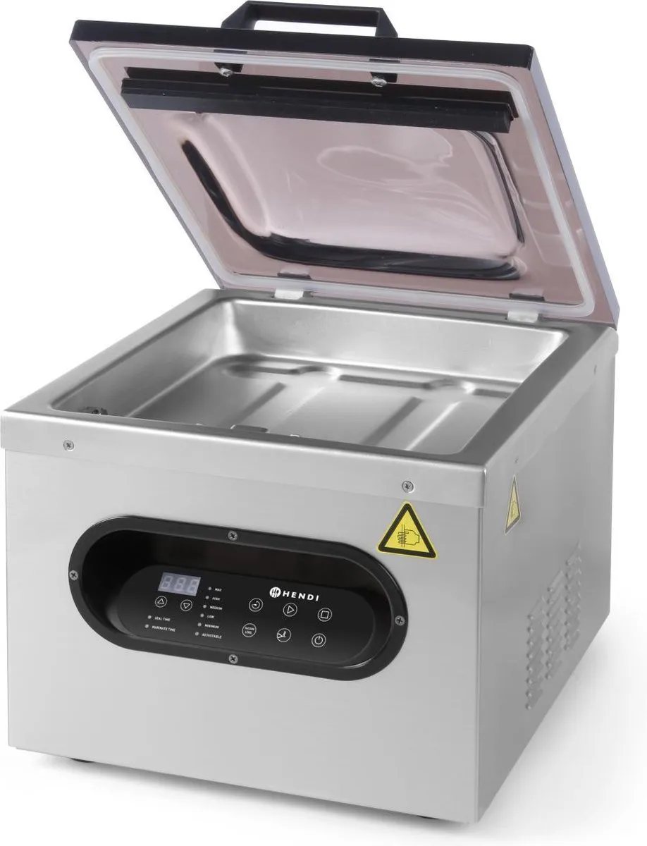 HENDI Vacuümkamer Verpakkingsmachine 975398 - 77 l/min - 350x300x110mm - Zilver