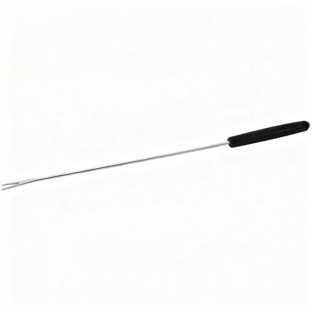 Fackelmann 48491 Fonduevorken Set - 6 Stuks - 27cm - Grijs