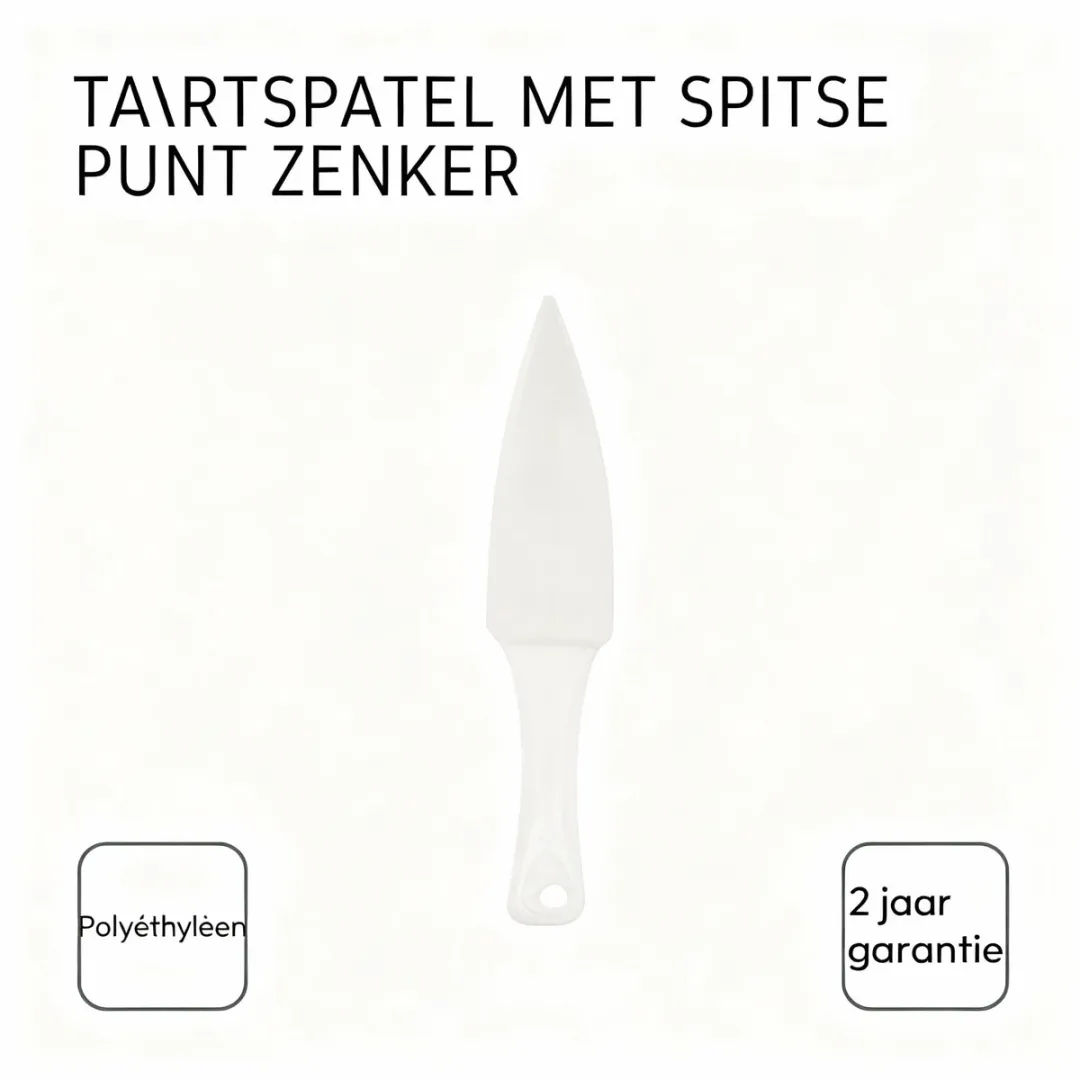 Zenker 41137 Bakspatel Wit - 24,5 x 4 cm