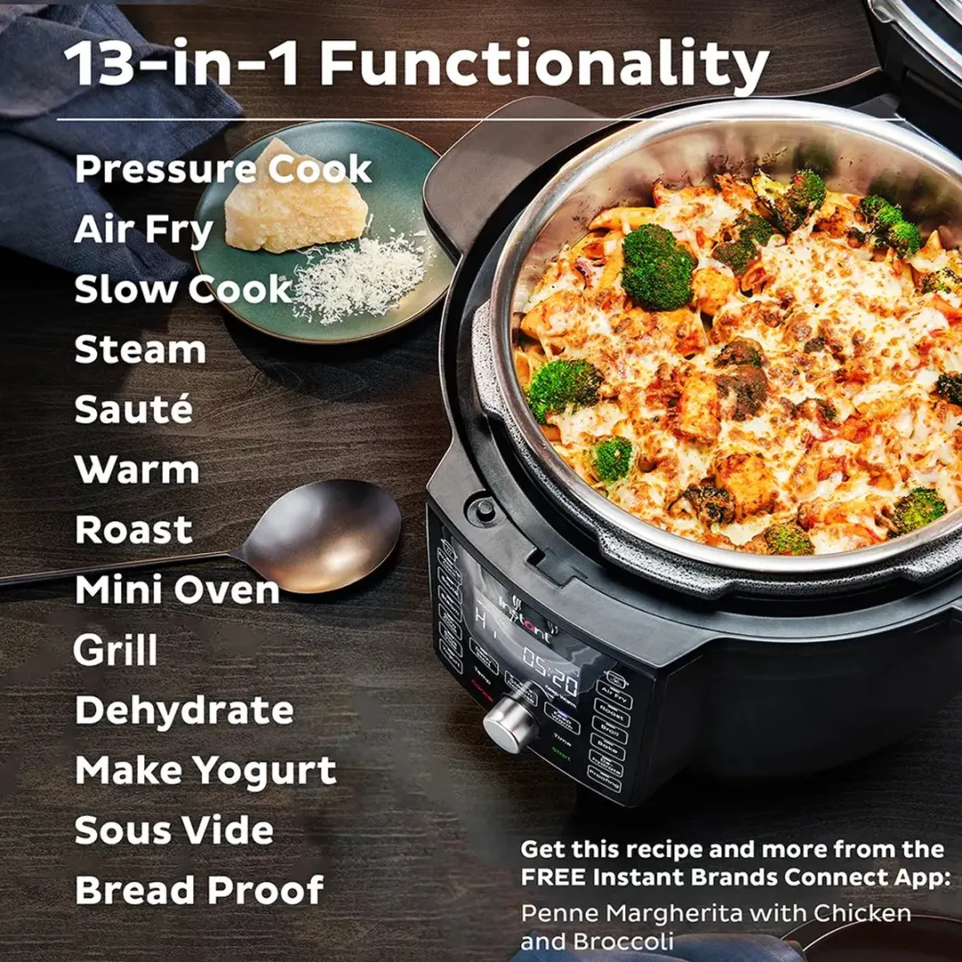 Instant Pot Duo Crisp Ultimate Multicooker 5,7L - 1500W - afbeelding 6 van 6