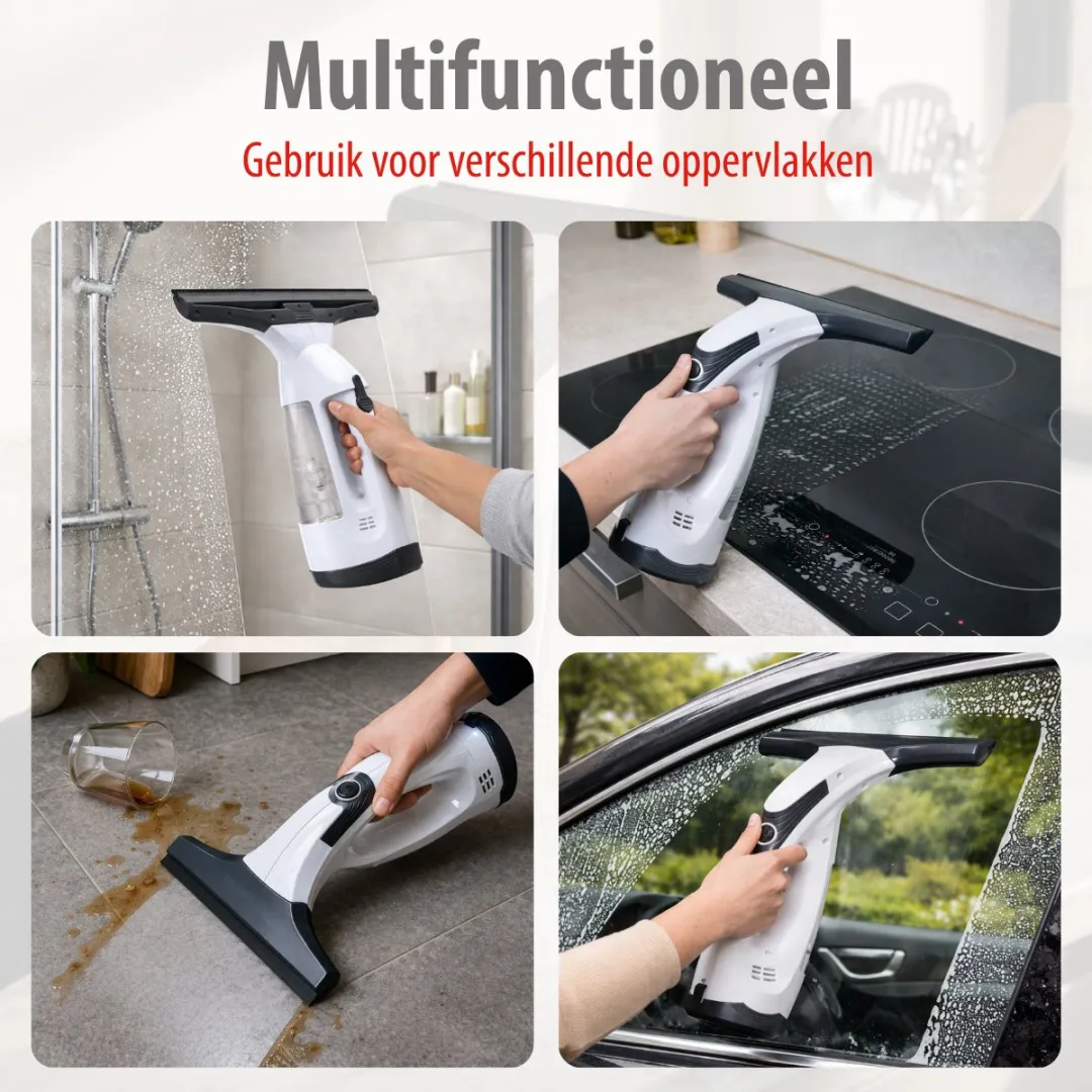Alpina Raamwisser Elektrisch MEALEL8120/0010 - 70ml - Wit/Zwart