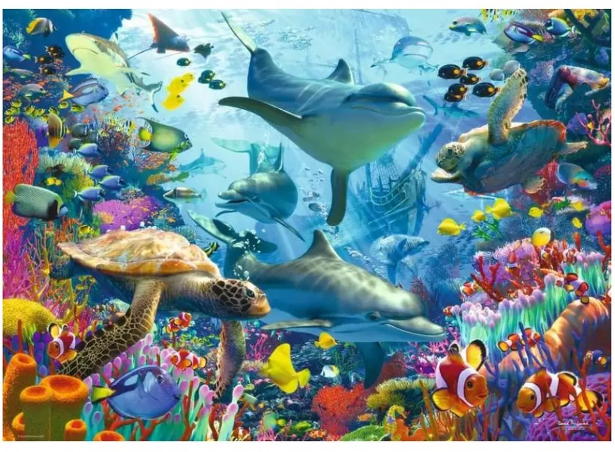 Ravensburger Coral Retreat Puzzel 1008 Stuks - afbeelding 2 van 2