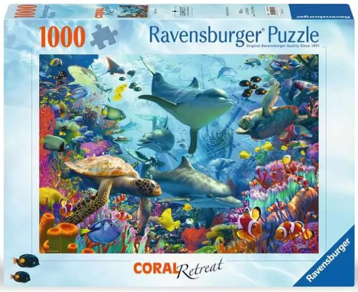 Ravensburger Coral Retreat Puzzel 1008 Stuks