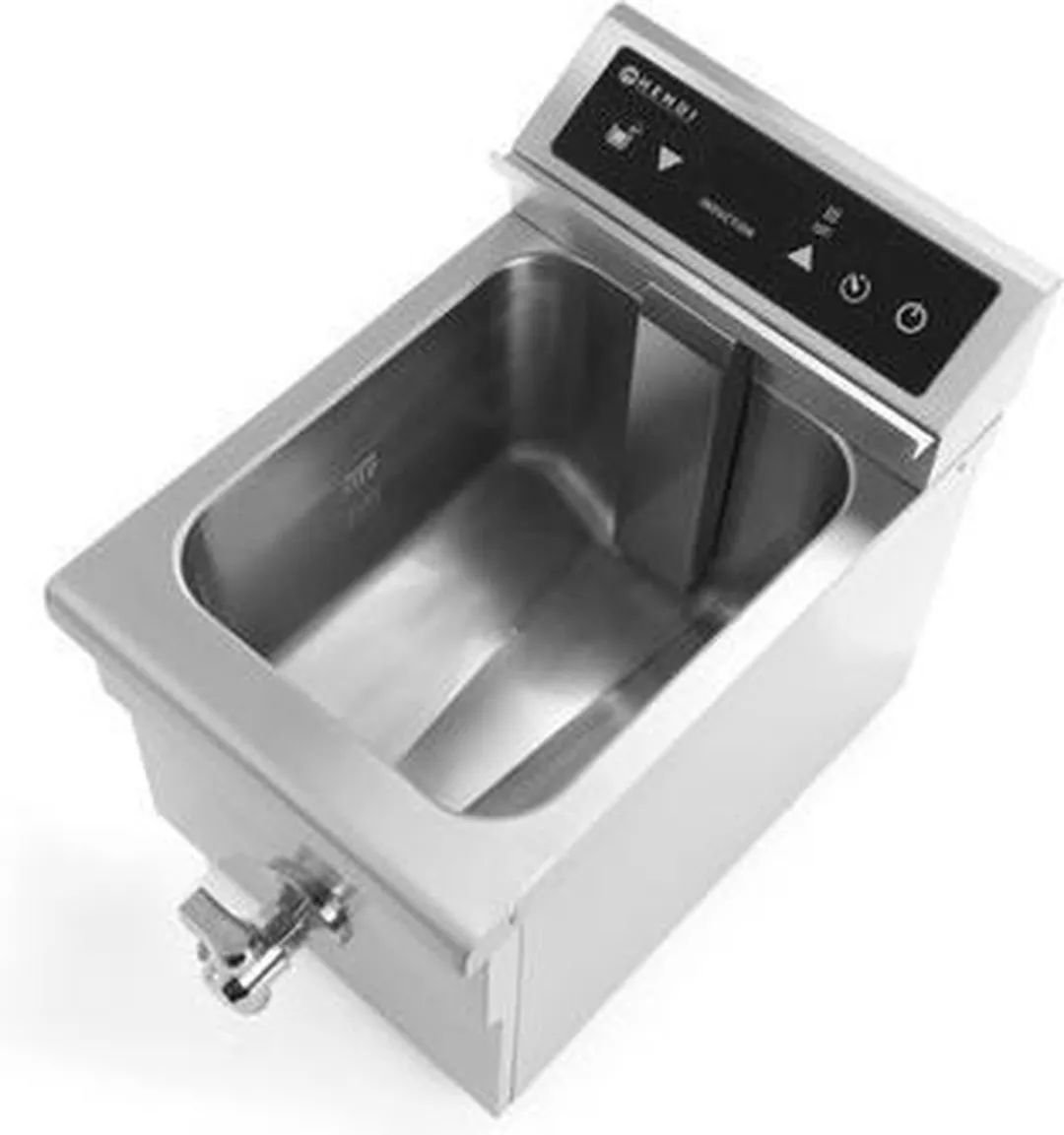 HENDI Inductie Friteuse 8L - Zilver
