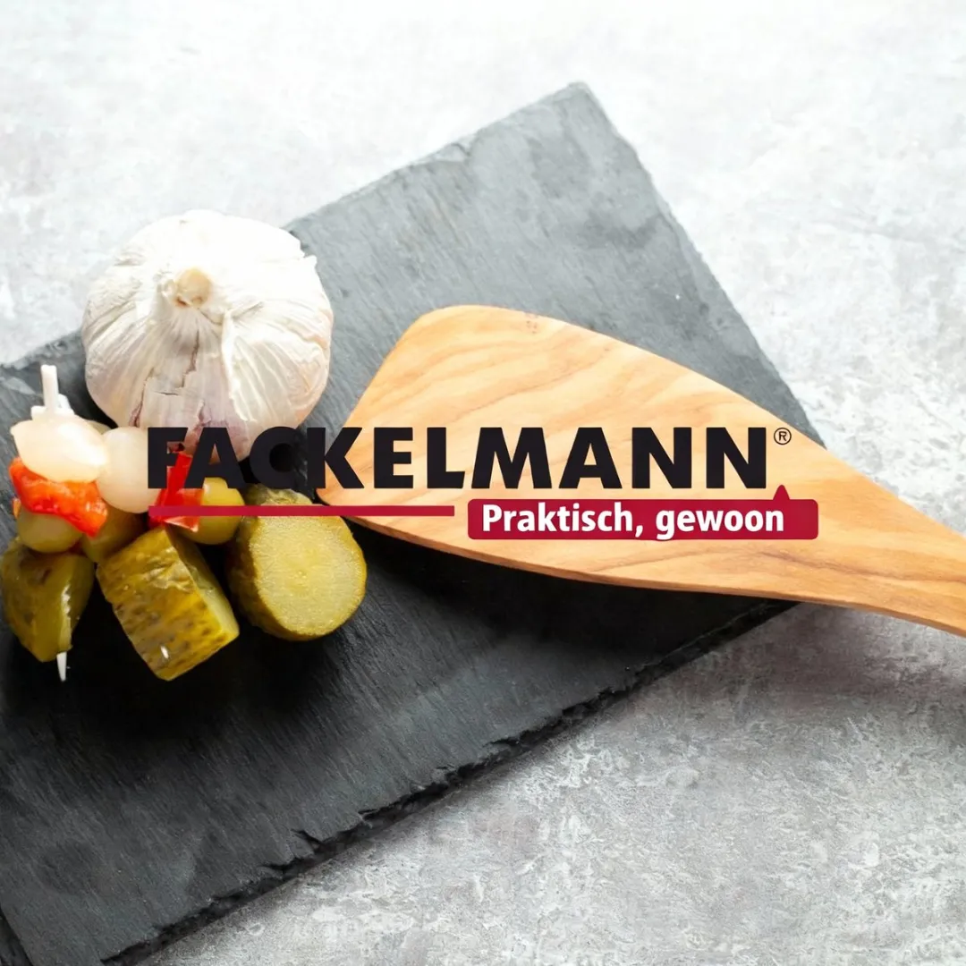 Fackelmann Houten Spatel 30860 - 30 cm - Olijfhout - afbeelding 2 van 6
