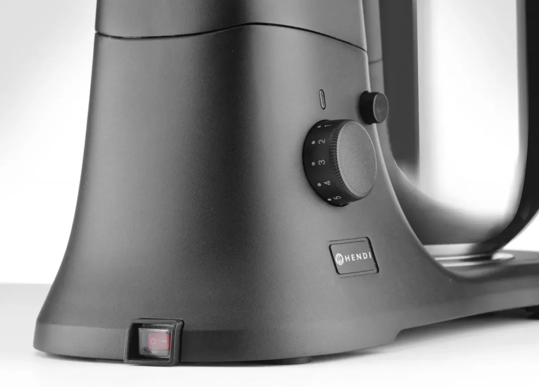 HENDI Planeetmixer Blackbolt PRO 7L - 800W - 11 Snelheden - Zwart